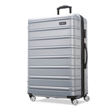 Samsonite Omni 2 28 - Inch Large Checked Hardside Luggage with 360° Spinner Wheels - Scratch Resistant Hardshell - TSA Lock - Expandable Polycarbonate Shell for Lightweight Travel - Artic Silver