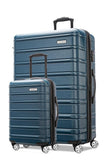 Samsonite Omni 2 Hardside 2 Piece Set - Includes Global Carry-On & Large Checked Suitcases - 360° Dual Spinner Wheels - Integrated TSA Lock & Expansion - Amazon Exclusive - Nova Teal
