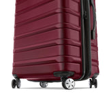 Samsonite Omni 2 Hardside Expandable Luggage with Spinner Wheels, 2 - Piece Set (19/24), Nature Merlot