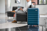 Samsonite Omni 2 Hardside Expandable Luggage with Spinner Wheels, 3 - Piece Set (19/24/28), Midnight Black