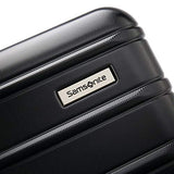 Samsonite Omni 2 Hardside Expandable Luggage with Spinner Wheels, PRO 2PC SET (CO/M), Midnight Black