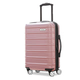 Samsonite Omni 2 International Carry - On Luggage with 360° Spinner Wheels - Scratch Resistant Hardshell - TSA, Airline - Approved - Expandable Polycarbonate Shell for Lightweight Travel - Rose Gold