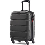 Samsonite Omni PC Hardside Expandable Luggage with Spinner Wheels, Black, 3 - Piece Set (20/24/28)