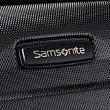 Samsonite Omni PC Hardside Expandable Luggage with Spinner Wheels, Black, Checked - Medium 24 - Inch