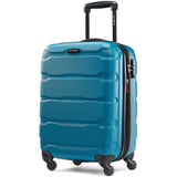 Samsonite Omni PC Hardside Expandable Luggage with Spinner Wheels, Caribbean Blue, 3 - Piece Set (20/24/28)