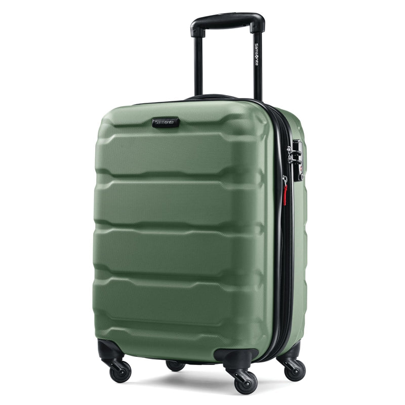 Samsonite Omni PC Hardside Expandable Luggage with Spinner Wheels, Carry - On 20 - Inch, Army Green