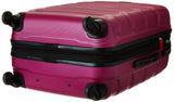 Samsonite Omni PC Hardside Expandable Luggage with Spinner Wheels, Radiant Pink, Checked - Medium 24 - Inch
