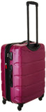 Samsonite Omni PC Hardside Expandable Luggage with Spinner Wheels, Radiant Pink, Checked - Medium 24 - Inch