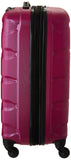 Samsonite Omni PC Hardside Expandable Luggage with Spinner Wheels, Radiant Pink, Checked - Medium 24 - Inch