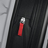 Samsonite Omni PC Hardside Expandable Luggage with Spinner Wheels, Silver, Checked - Medium 24 - Inch