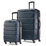 Samsonite Omni PC Hardside Expandable Luggage with Spinner Wheels, Teal, 2-Piece Set (20/28)