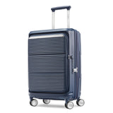 Samsonite Paralux Carry - On Luggage - Innovative Design - Quick Access Front Pocket - Dual Suspension Wheel Technology - TSA Lock - Expandable - Includes Removable Packing Cubes - Midnight Navy