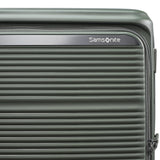 Samsonite Paralux Large Checked Luggage - Innovative Design - Quick Access Front Pocket - Dual Suspension Wheel Technology - TSA Lock - Expandable - Includes Removable Packing Cubes - Olive