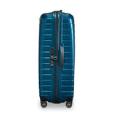 Samsonite Proxis X - Large Hardside Luggage with Dual Spinner Wheels - Innovative Roxkin™ Lightweight Shell With Ultimate Durability - Includes TSA Lock, Ergonomic Telescoping Handle - Petrol Blue