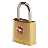 Samsonite Travel Sentry 2 - pack Key Locks, Brass, 2 - Pack