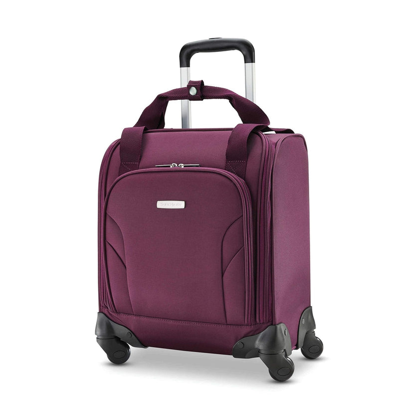 Samsonite Underseat Carry - On Spinner With USB Port, Purple, One Size