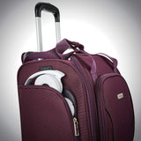 Samsonite Underseat Carry - On Spinner With USB Port, Purple, One Size