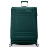 Samsonite UpLIFT Lightweight Large Checked Softside Luggage with Spinner Wheels - Expandable - Airline - Approved, Polyester Soft Suitcase for Ultra Light Travel - Emerald Green