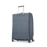 Samsonite UpLIFT Lightweight Medium Checked Softside Luggage with Spinner Wheels - Expandable - Airline - Approved, Polyester Soft Suitcase for Ultra Light Travel - Elemental Blue