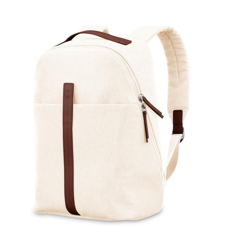 Samsonite Virtuosa Carry - On Travel Backpack with Padded Laptop Sleeve, Off White