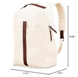 Samsonite Virtuosa Carry - On Travel Backpack with Padded Laptop Sleeve, Off White