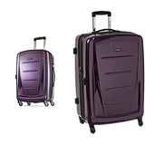 Samsonite Winfield 2 Fashion Two-Piece Spinner Set (20"/28"), Purple | Backpacks4Less