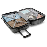 Samsonite Winfield 2 Hardside Expandable Luggage with Spinner Wheels, Charcoal, Checked - Medium 24 - Inch