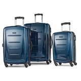 Samsonite Winfield 2 Hardside Expandable Luggage with Spinner Wheels, Deep Blue, 3 - Piece Set (20/24/28)
