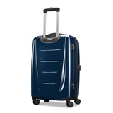 Samsonite Winfield 2 Hardside Expandable Luggage with Spinner Wheels, Navy, Checked - Medium 24 - Inch