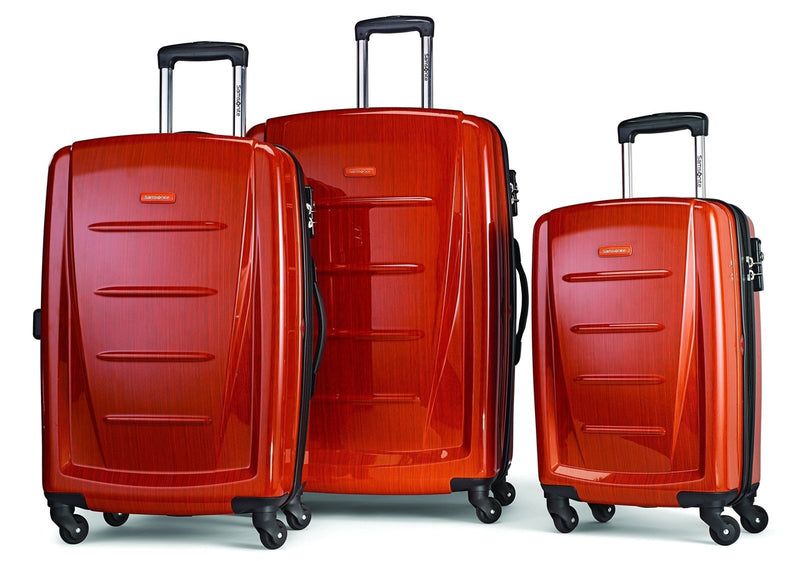 Samsonite Winfield 2 Hardside Expandable Luggage with Spinner Wheels, Orange, 3 - Piece Set (20/24/28)