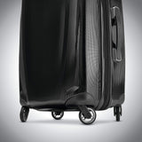 Samsonite Winfield 3 DLX Hardside Expandable Luggage with Spinners, Black, Checked - Medium 25 - Inch
