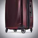 Samsonite Winfield 3 DLX Hardside Expandable Luggage with Spinners, Burgundy, Carry-On 20-Inch