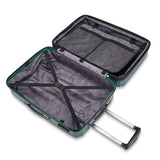 Samsonite Winfield 3 DLX Hardside Expandable Luggage with Spinners, Checked - Large 28 - Inch, Emerald