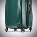 Samsonite Winfield 3 DLX Hardside Expandable Luggage with Spinners, Checked - Large 28 - Inch, Emerald