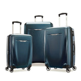 Samsonite Winfield 3 DLX Hardside Expandable Luggage with Spinners, Navy, Carry - On 20 - Inch