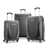 Samsonite Winfield 3 DLX Hardside Luggage with Spinners, 3 - Piece Set (20/25/28), Graphite Grey