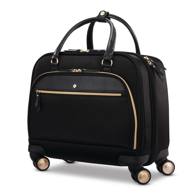 Samsonite Women's Briefcase Mobile Solution Spinner Mobile Office, Black