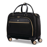 Samsonite Women's Briefcase Mobile Solution Spinner Mobile Office, Black