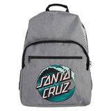 SANTA CRUZ Unisex Backpack Wave Dot Skate Backpack, Heather Grey, One Size
