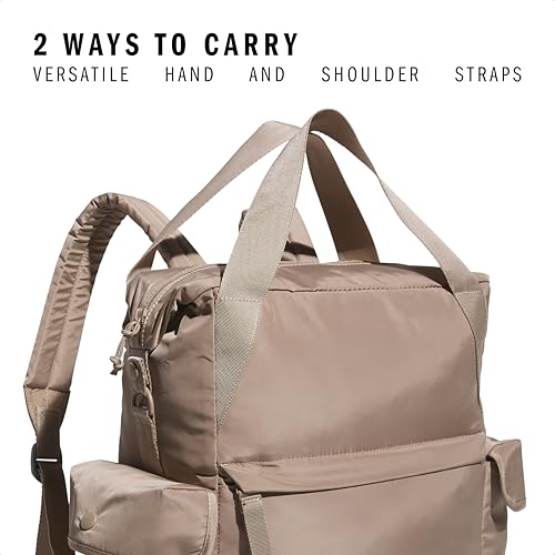 Saturday Tote Backpack – Versatile Bag with Hand & Shoulder Straps, 23L