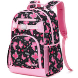 Sawkig Cute Small Little Kids Butterfly Backpack Kindergarten Preschool Backpacks for Girls Ages 2 - 4 - 6 (Pink Butterfly)