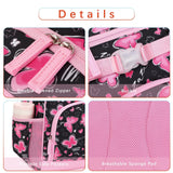 Sawkig Cute Small Little Kids Butterfly Backpack Kindergarten Preschool Backpacks for Girls Ages 2 - 4 - 6 (Pink Butterfly)