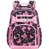 Sawkig Cute Small Little Kids Butterfly Backpack Kindergarten Preschool Backpacks for Girls Ages 2 - 4 - 6 (Pink Butterfly)
