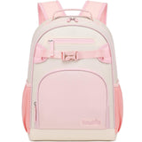 Sawkig Lightweight Cute Kids Backpack for School Kindergarten Elementary Backpacks for Gilrs ages 6 - 8 - 10 (Pink Cream)