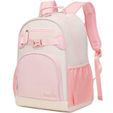 Sawkig Lightweight Cute Kids Backpack for School Kindergarten Elementary Backpacks for Gilrs ages 6 - 8 - 10 (Pink Cream)