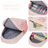 Sawkig Lightweight Cute Kids Backpack for School Kindergarten Elementary Backpacks for Gilrs ages 6 - 8 - 10 (Pink Cream)