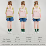 Sawkig Lightweight Cute Kids Backpack for School Kindergarten Elementary Backpacks for Gilrs ages 6 - 8 - 10 (Pink Cream)