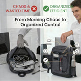 Schkleier Messenger Bag for Men Canvas Sling Bag Crossbody Backpack Laptop Shoulder Bag Hiking Daypacks Casual Tactical
