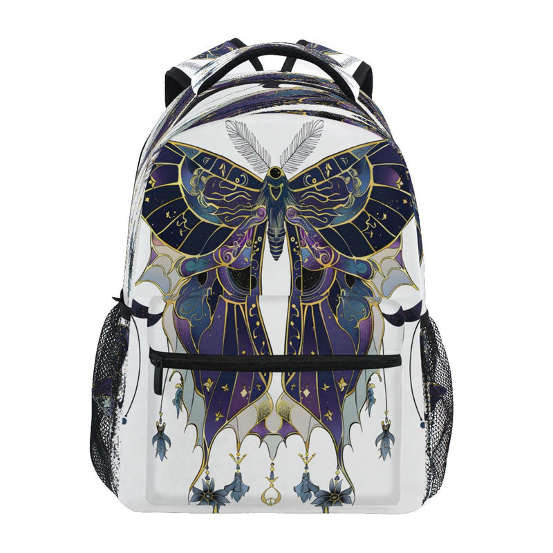 School College Backpack Rucksack Travel Bookbag Outdoor Hi_0moth