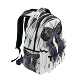 School College Backpack Rucksack Travel Bookbag Outdoor Hi_0moth